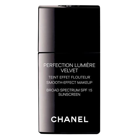 chanel perfection lumiere velvet smooth-effect makeup spf 15|Chanel perfection lumiere foundation.